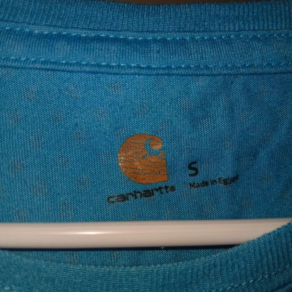 Carhartt Women's Long Sleeve shirt - Blue - Size Small - Picture 3 of 3